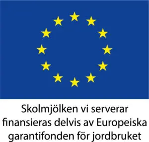 EU-logotyp för skolmjölksstöd