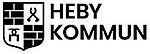 Heby kommuns logotyp i svart och vitt.